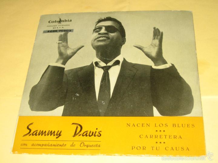 Discos de vinilo: SAMMY DAVIS - ED. ESPA&Ntilde;OLA 1958 - Foto 1