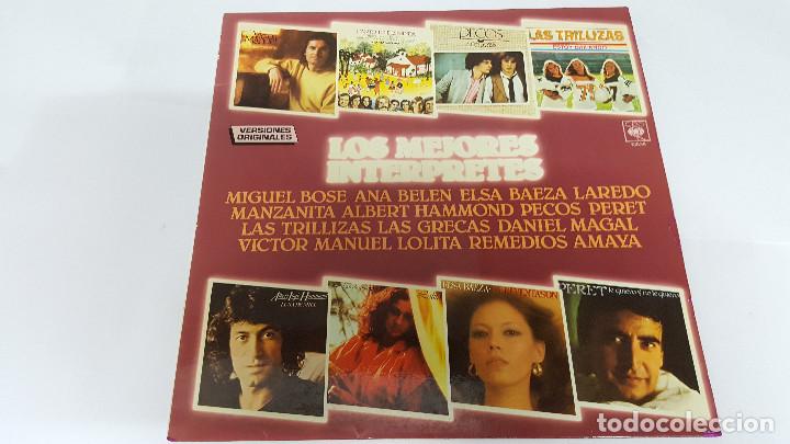 Discos de vinilo: MAGNIFICO LP DE - LOS MEJORES INTERPRETES - - Foto 1