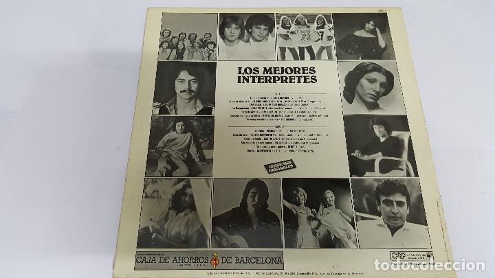 Discos de vinilo: MAGNIFICO LP DE - LOS MEJORES INTERPRETES - - Foto 2