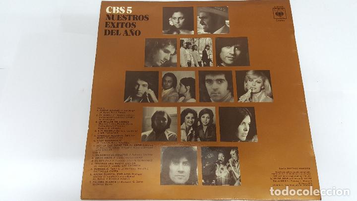 Discos de vinilo: MAGNIFICO LP DE - C B S 5 - NUESTROS EXITOS DEL A&Ntilde;O 1975 - - Foto 2