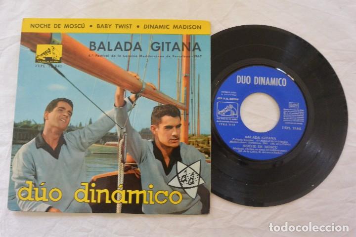 Discos de vinilo: DISCO VINILO DUO DINAMICO BALADA GITANA - Foto 2
