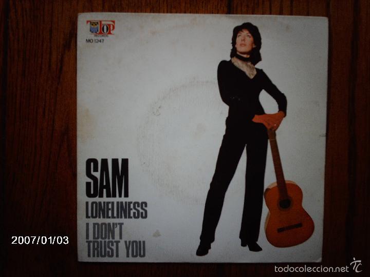 Discos de vinilo: sam  -  loneliness  +  i don&acute;t trust you - Foto 1