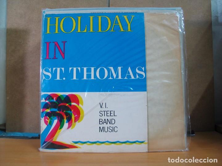 Vinyl records: Joel Manson and His Melodians - Holiday in Saint Thomas - Sin Discografica / Sin Numerar