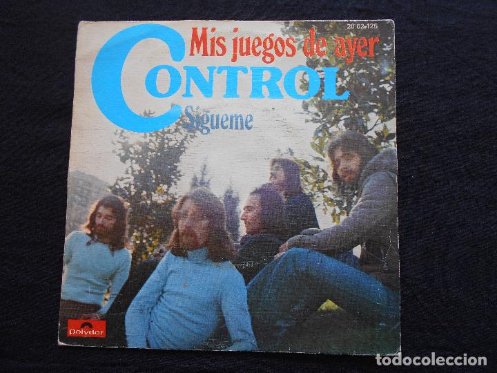 Discos de vinilo: CONTROL // MIS JUEGOS DE AYER / SIGUEME - Foto 1