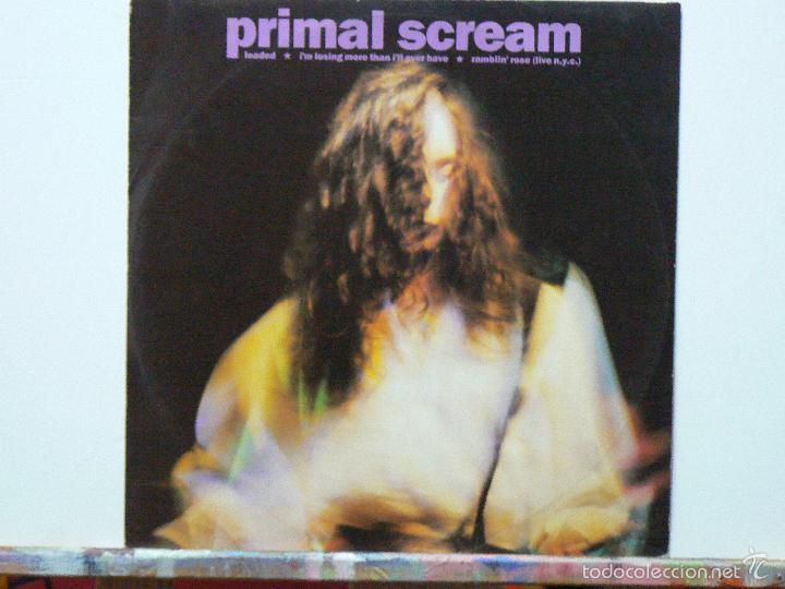Discos de vinilo: Primal Scream-Loaded (ep. 1990) con version live de MC5 - Foto 1