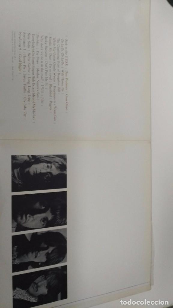 Discos de vinilo: disco de the beatles disco blanco - Foto 3