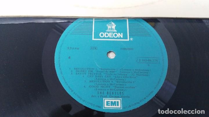 Discos de vinilo: disco de the beatles disco blanco - Foto 5
