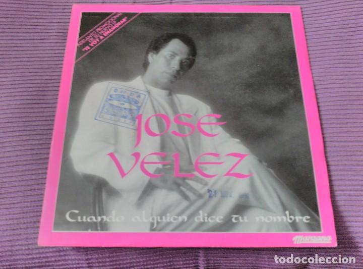 Discos de vinilo: JOSE VELEZ LOTE 6 SINGLES - Foto 4