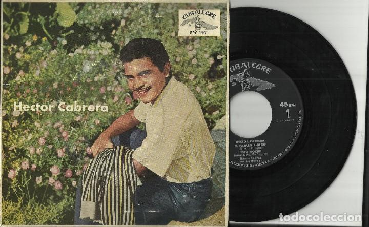 Disques de vinyle: hector cabrera ep el pajaro chogui + 3.espa&ntilde;a 1961
