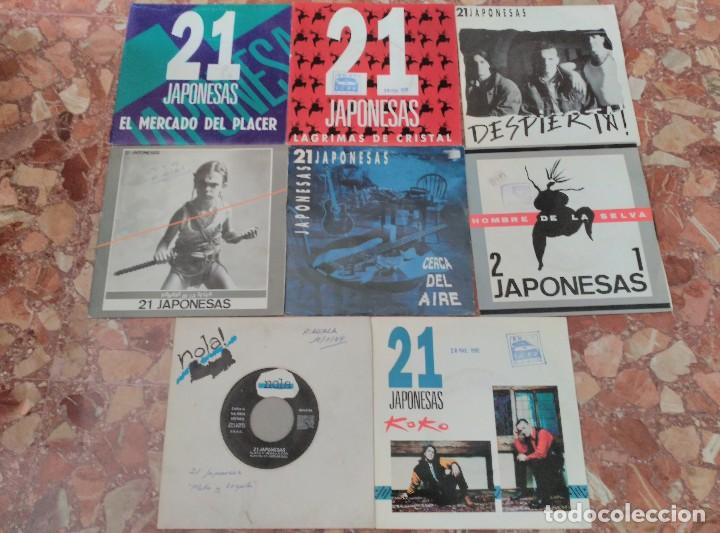 Discos de vinilo: 21 JAPONESAS LOTE 8 SINGLES