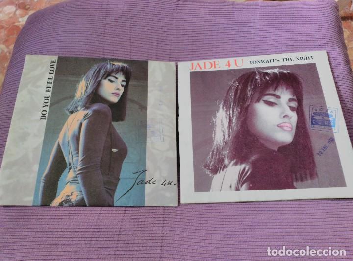 Discos de vinilo: JADE LOTE DE 2 SINGLES - Foto 1