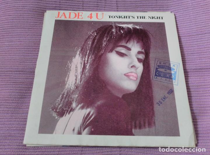 Discos de vinilo: JADE LOTE DE 2 SINGLES - Foto 2