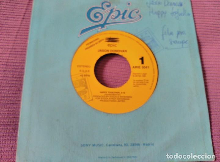 Discos de vinilo: JASON DONOVAN LOTE 12 SINGLES - Foto 2