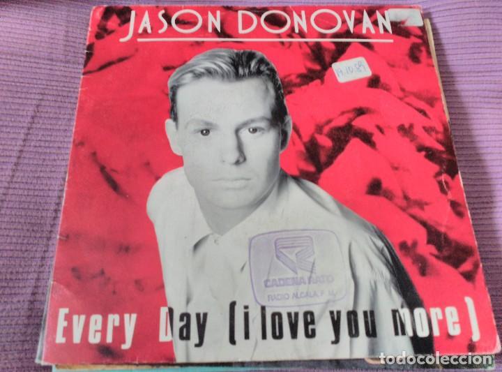 Discos de vinilo: JASON DONOVAN LOTE 12 SINGLES - Foto 8