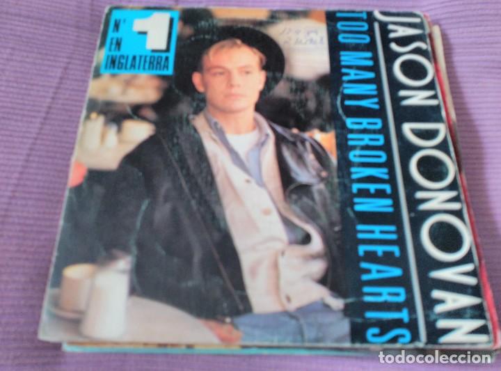 Discos de vinilo: JASON DONOVAN LOTE 12 SINGLES - Foto 9