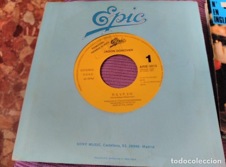 Discos de vinilo: JASON DONOVAN LOTE 12 SINGLES - Foto 10