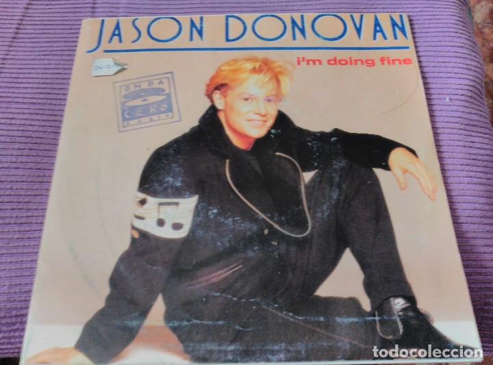 Discos de vinilo: JASON DONOVAN LOTE 12 SINGLES - Foto 13