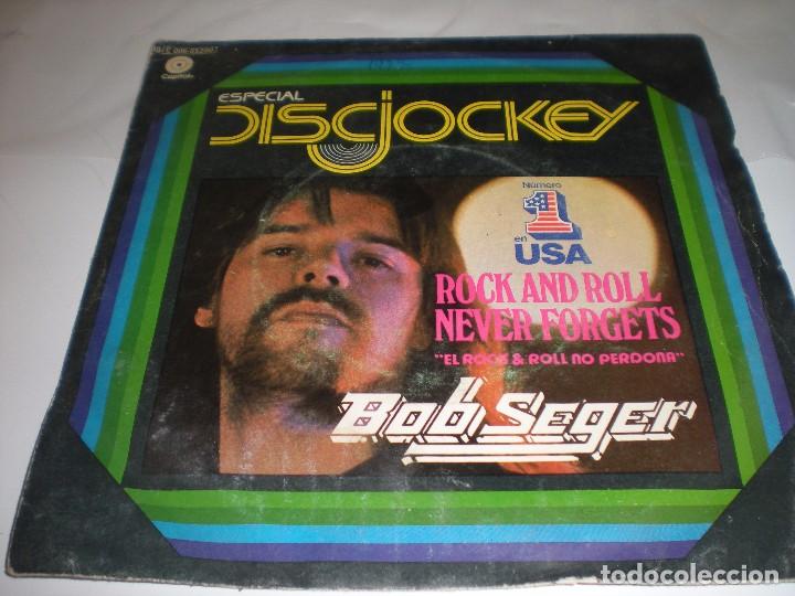 Discos de vinilo: BOB SEGER. ROCK AND ROLL NO PERDONA - Foto 1