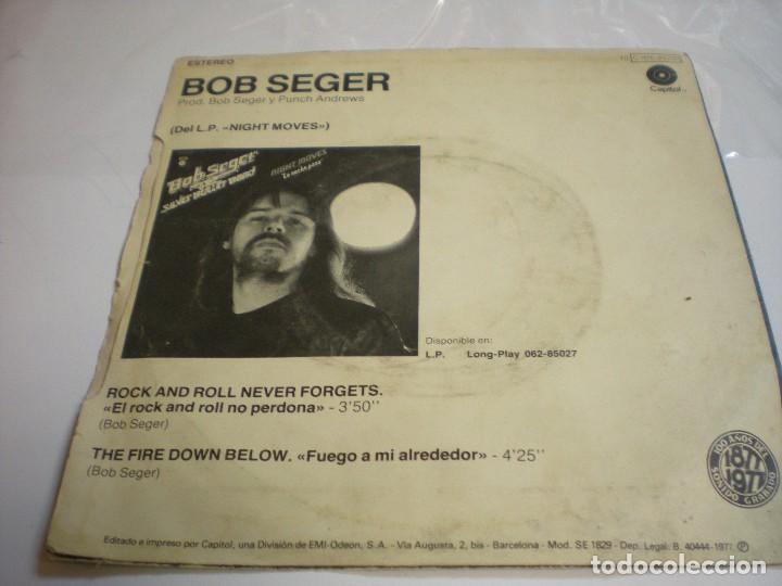 Discos de vinilo: BOB SEGER. ROCK AND ROLL NO PERDONA - Foto 2