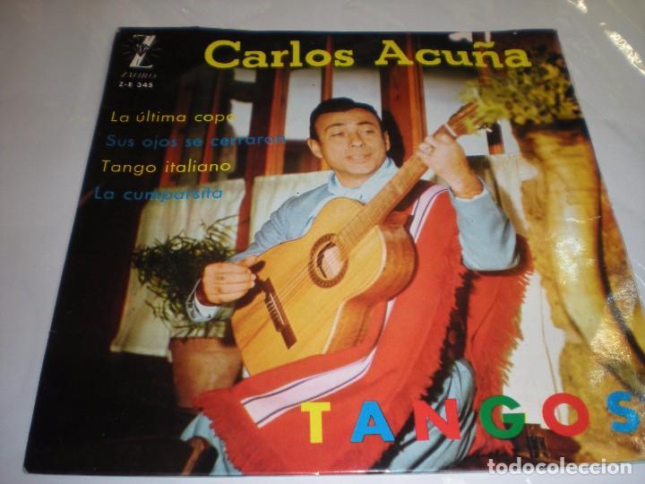 Discos de vinilo: CARLOS ACU&Ntilde;A. TANGOS - Foto 1