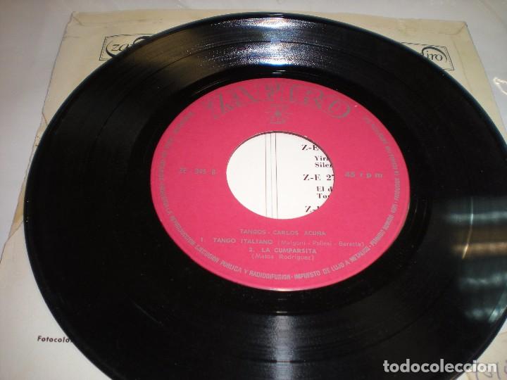 Discos de vinilo: CARLOS ACU&Ntilde;A. TANGOS - Foto 3