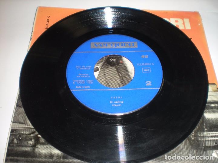 Discos de vinilo: CAPRI. EL CASAMENT. EL NAUFRAG - Foto 3
