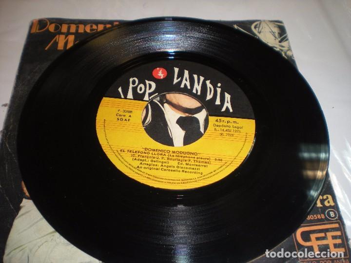 Discos de vinilo: DOMENICO MODUGNO. EL TELEFONO LLORA - Foto 3