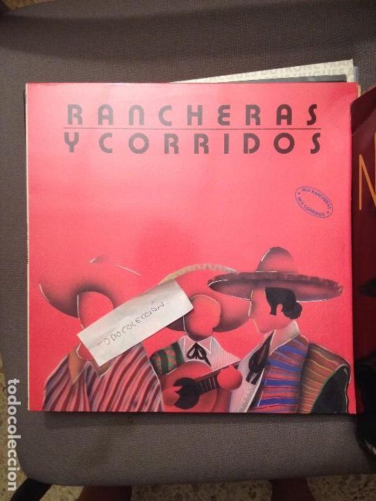 Discos de vinilo: RANCHERAS Y CORRIDOS MIX Pdi 1987 Diseño Josep Colls - Foto 1 - 61737160