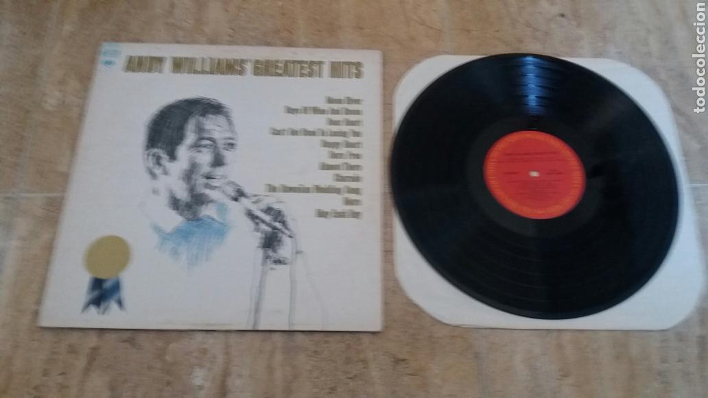 Discos de vinilo: ANDY WILLIAMS GREATEST HITS.DOBLE PORTADA. - Foto 1