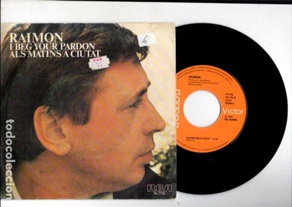 Discos de vinil: RAIMON - RCA - PB 7705 / 45 RPM