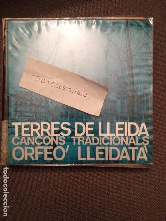 Vinyl-Schallplatten: ORFEO LLEIDATA Can&ccedil;ons tradicionals TERRES DE LLEIDA,La preso de Lleida/La ciutat de Balaguer + 1