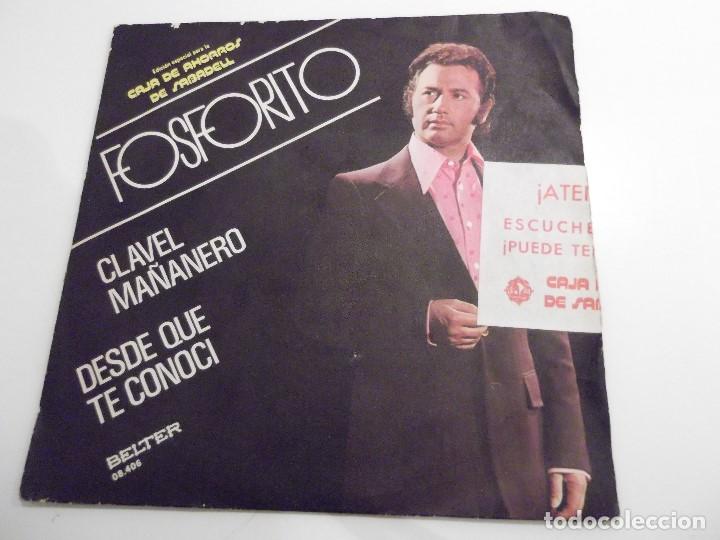 Discos de vinilo: FOSFORITO - Clavel ma&ntilde;anero - Foto 1