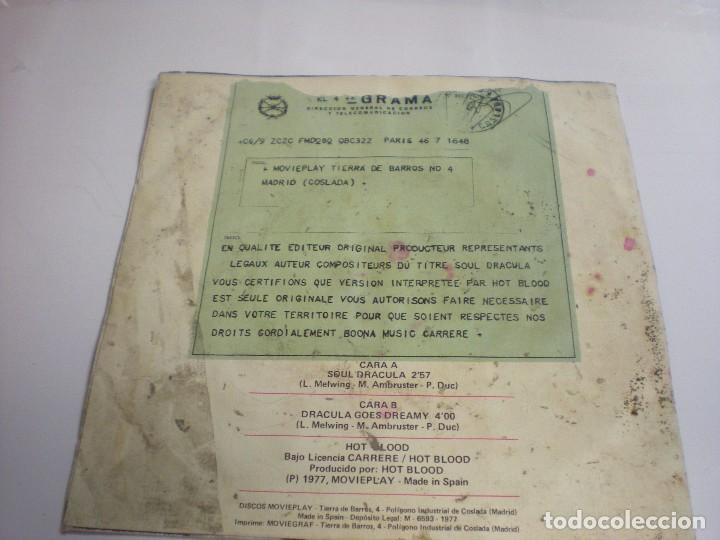 Discos de vinilo: HOT BLOOD-SOUL DRACULA - Foto 2