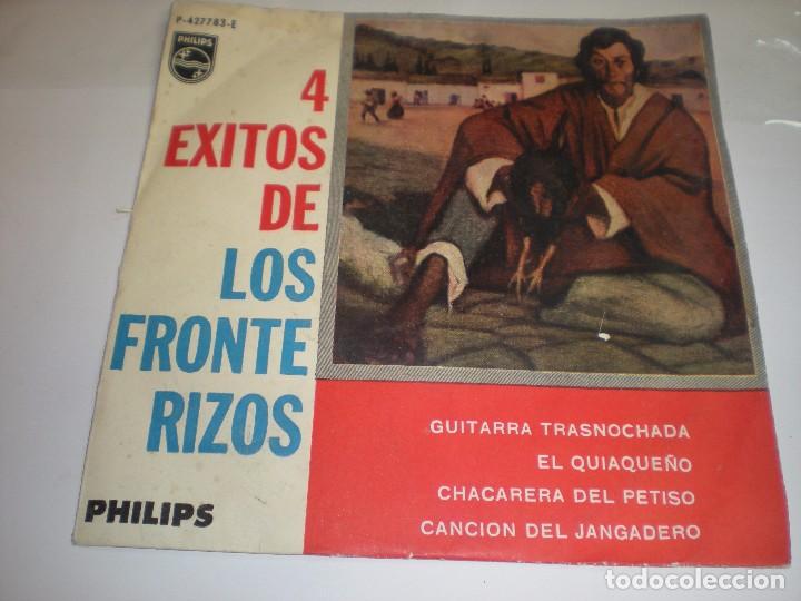 Discos de vinilo: LOS FRONTERIZOS SUS 4 EXITOS - Foto 1