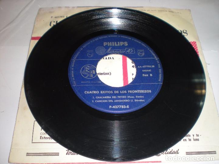 Discos de vinilo: LOS FRONTERIZOS SUS 4 EXITOS - Foto 3