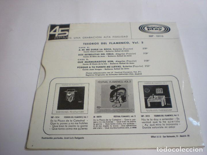 Discos de vinilo: TESOROS DEL FLAMENCO VOL.2 - Foto 2