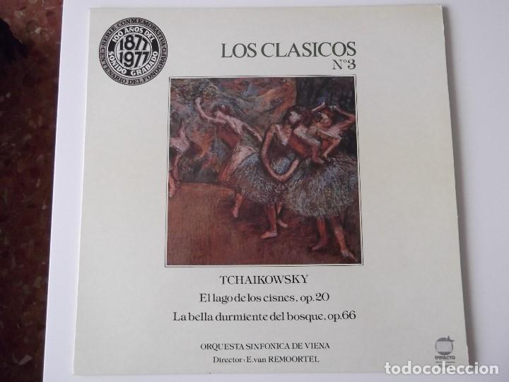 Discos de vinilo: TCHAIKOWSKY - El lago de los cisnes / La bella durmiente del bosque - Foto 1