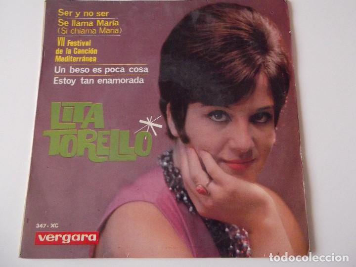 Discos de vinilo: LITA TORELLO - Ser y no ser - Foto 1