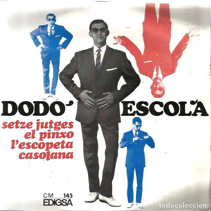 Discos de vinilo: EP DODO ESCOLA : SETZE JUTGES - Foto 1
