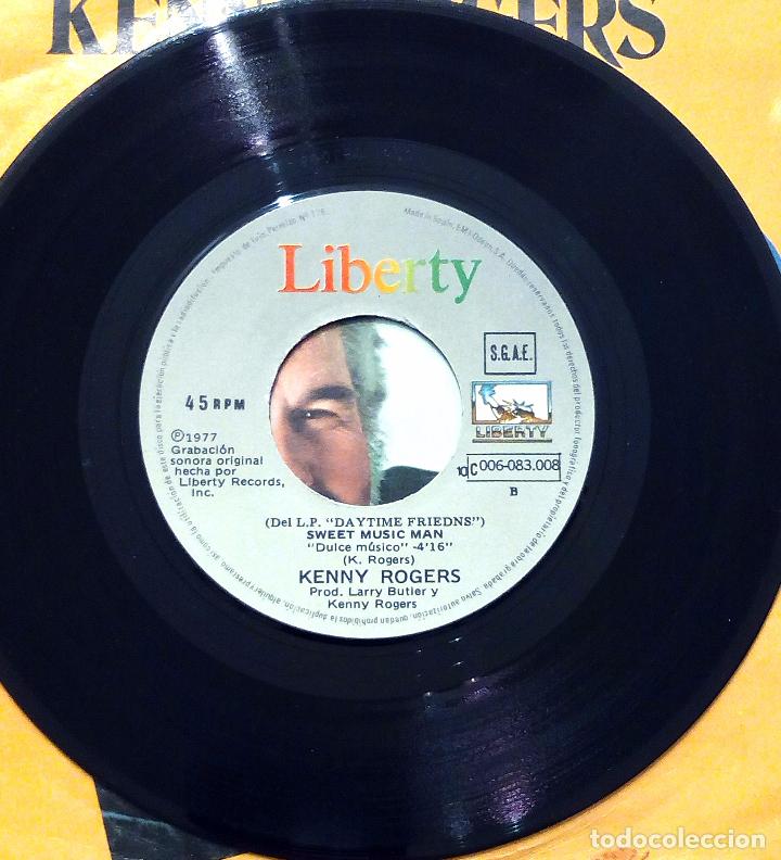Discos de vinilo: SINGLE KENNY ROGERS - LADY - EMI 1980. - Foto 4
