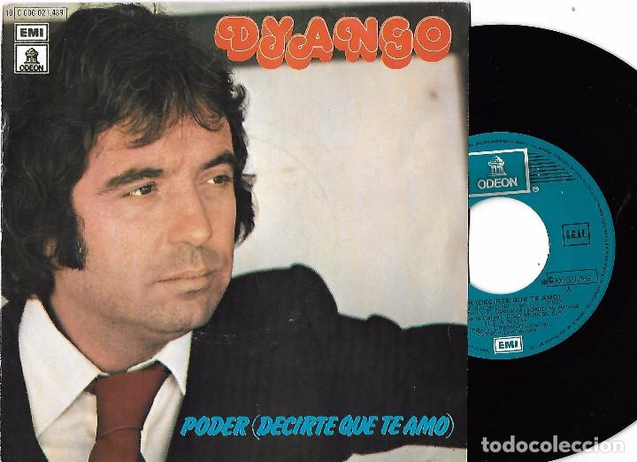 Discos de vinilo: DYANGO: PODER (DECIRTE QUE TE AMO) / ELISABETH - Foto 1