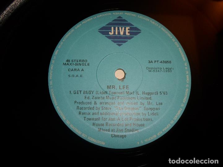 Discos de vinilo: GET BUSY MR.LEE - Foto 2