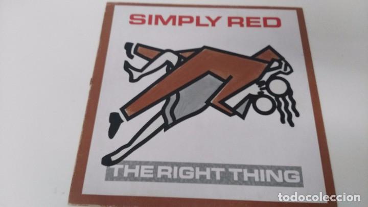 Discos de vinilo: disco simply red - Foto 1