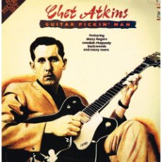 Discos de vinilo: CHET ATKINS - GUITAR PICKIN' MAN - DOBLE LP 1983 - MADE IN GB. Lote 62004204