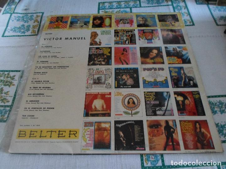 Discos de vinilo: VICTOR MANUEL EL TREN MADERA - Foto 3