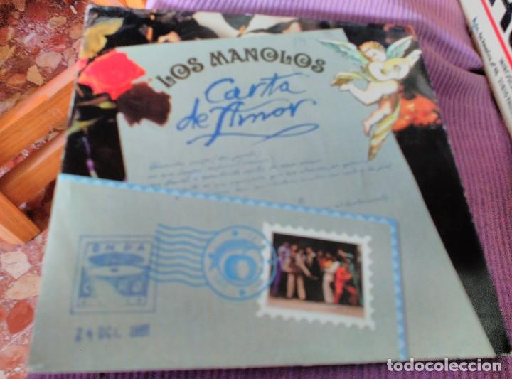 Discos de vinilo: LOS MANOLOS LOTE 3 SINGLES - Foto 4
