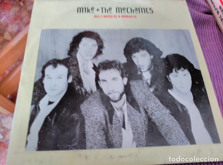 Discos de vinilo: MIKE + THE MECHANICS LOTE 8 SINGLES - Foto 6