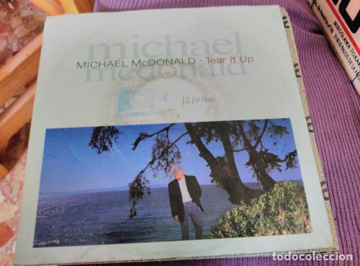 Discos de vinilo: MICHAEL Mc DONALD LOTE 3 SINGLES - Foto 2