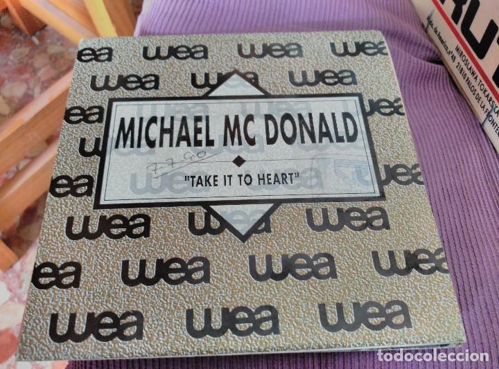 Discos de vinilo: MICHAEL Mc DONALD LOTE 3 SINGLES - Foto 3