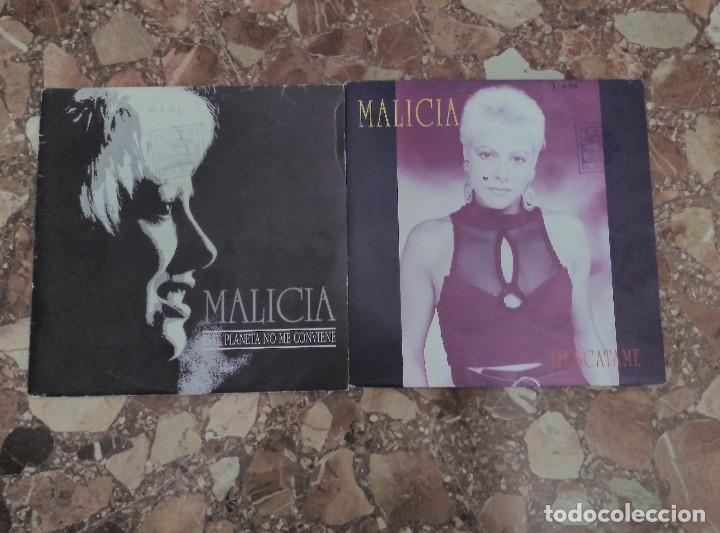 Discos de vinil: MALICIA LOTE 2 SINGLES